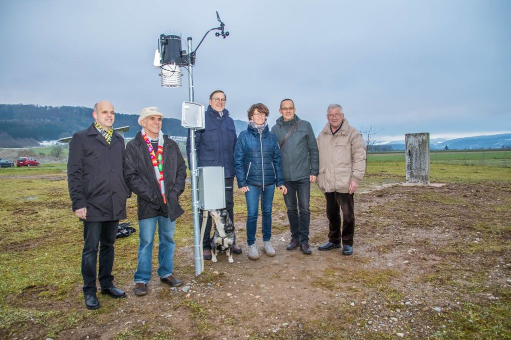 Dem Klimawandel auf der Spur: Klimabeirat errichtet in Lauchringen eine eigene Wetterstation